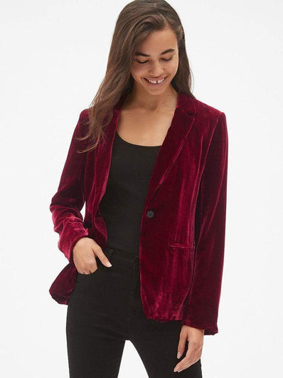 Velvet Blazer