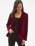 Velvet Blazer