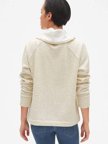 Funnel-Neck Sweatshirt