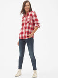 Drapey Plaid Shirt