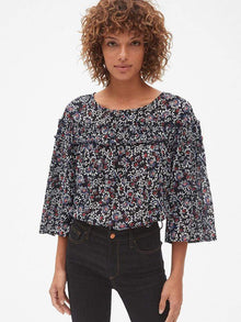 Tiered Ruffle Blouse