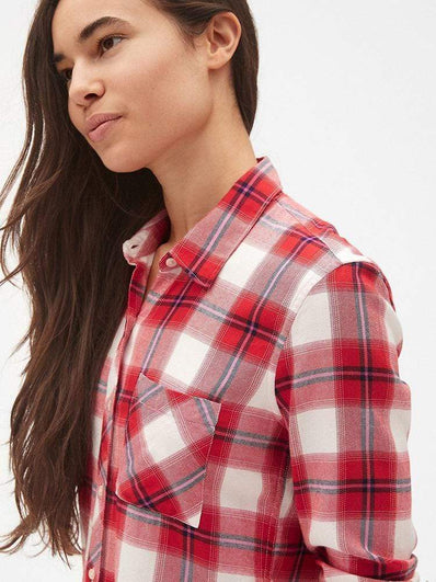 Drapey Plaid Shirt