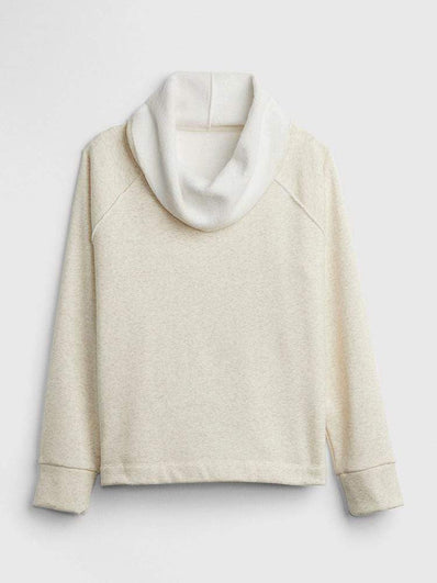 Funnel-Neck Sweatshirt
