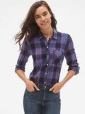 Drapey Plaid Shirt