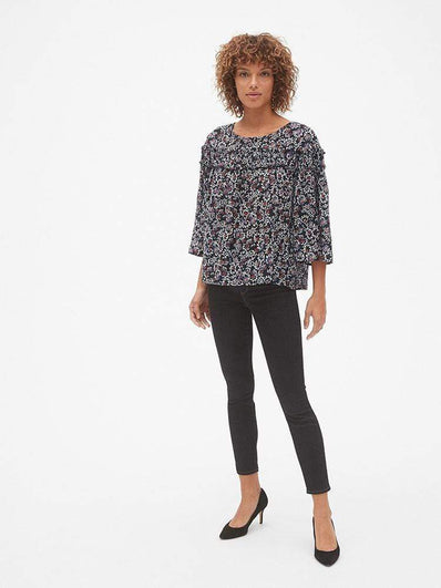 Tiered Ruffle Blouse