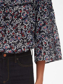 Tiered Ruffle Blouse