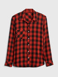 Drapey Plaid Shirt